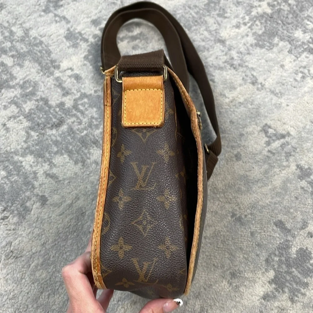 Louis Vuitton Messenger Bosphore PM M40106 Monogram Canvas Crossbody Bag Brown